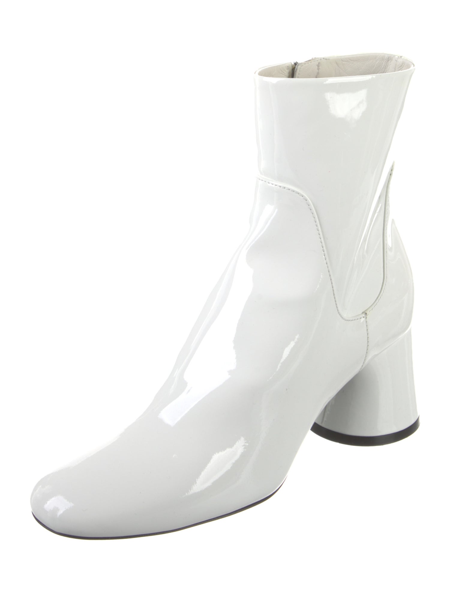 Khaite Patent Leather Boots