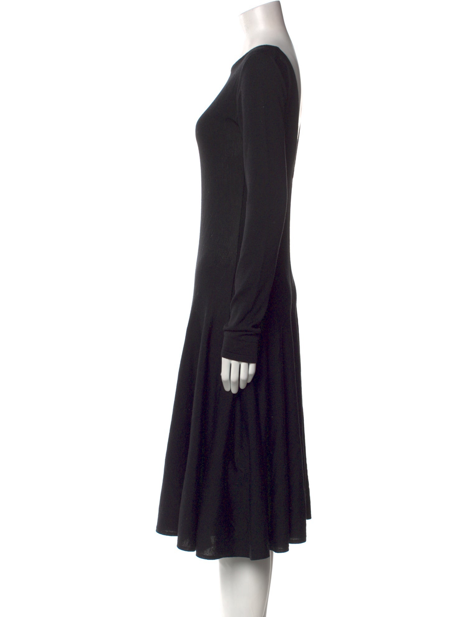 Khaite Virgin Wool Knee-Length Dress