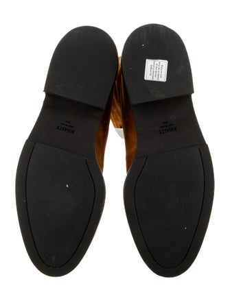 Khaite Suede Lace-Up Boots