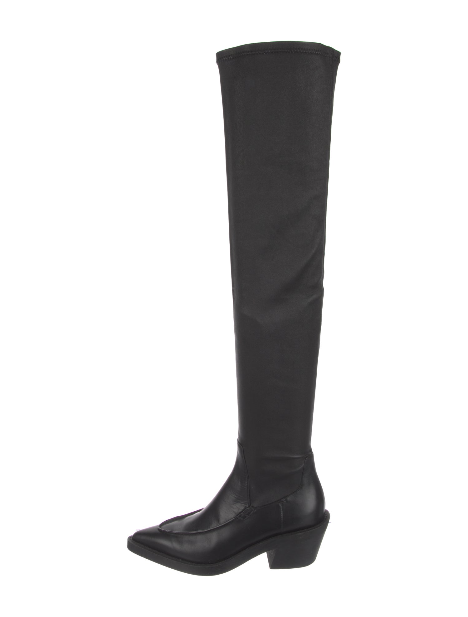 Khaite Leather Sock Boots