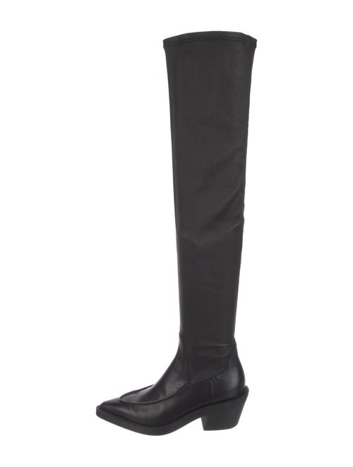 Khaite Leather Sock Boots