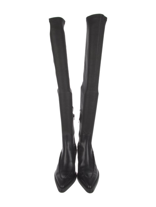 Khaite Leather Sock Boots