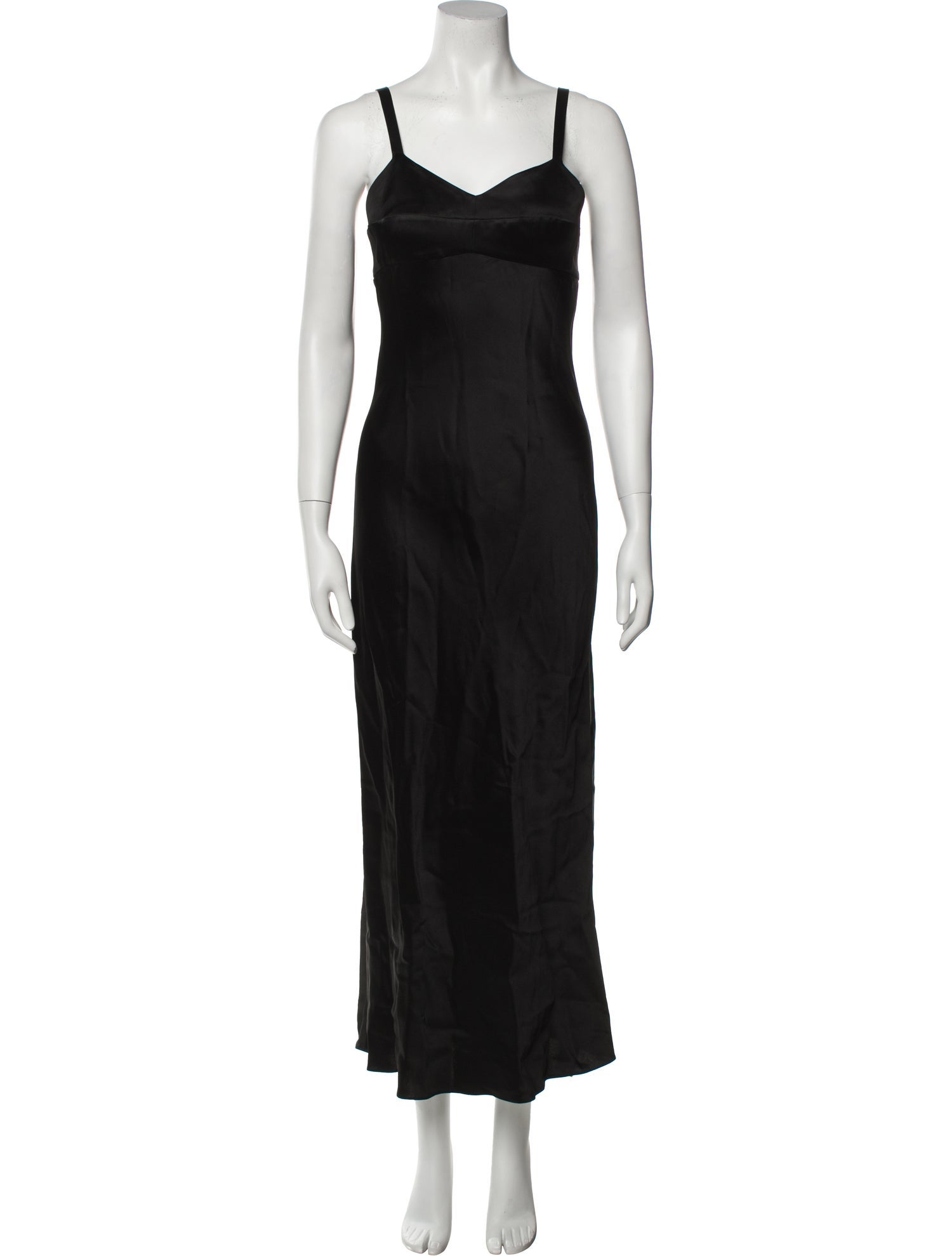 Khaite V-Neck Long Dress