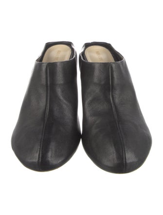 Khaite Leather Slides