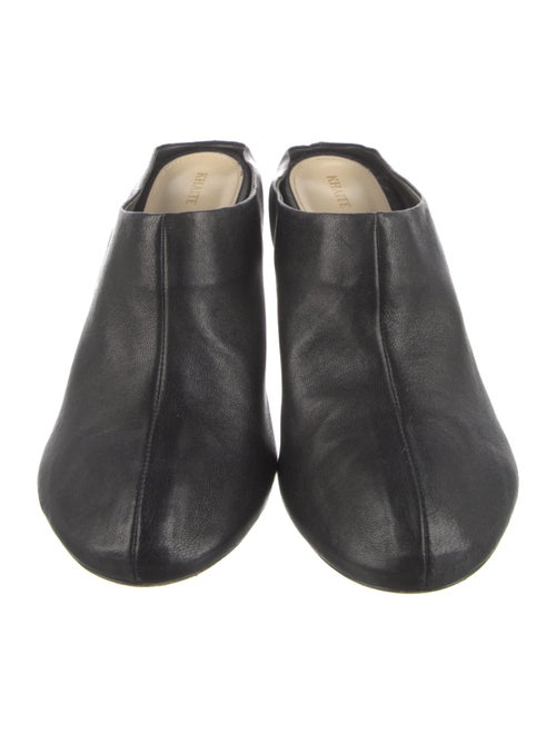 Khaite Leather Slides