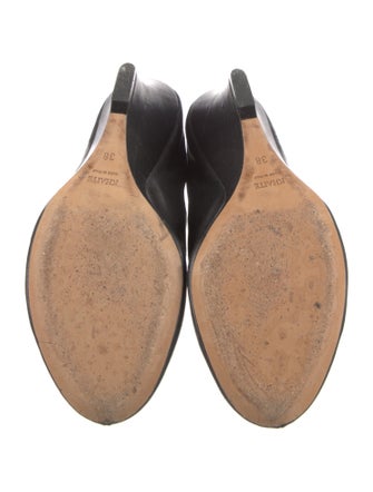 Khaite Leather Slides