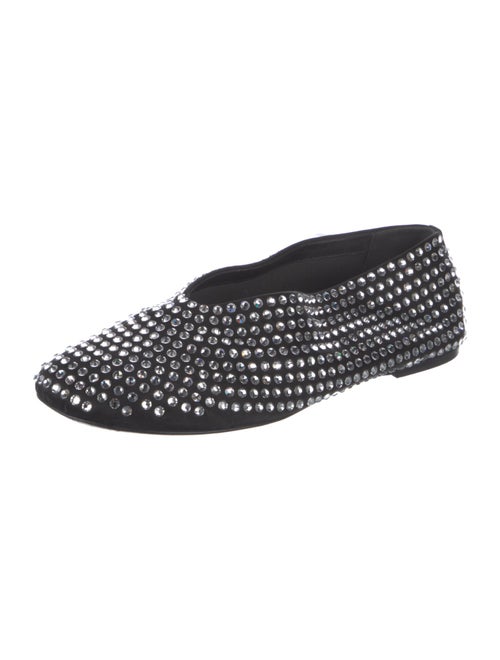 Khaite Crystal Embellishments Ballet Flats