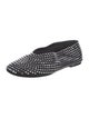 Khaite Crystal Embellishments Ballet Flats