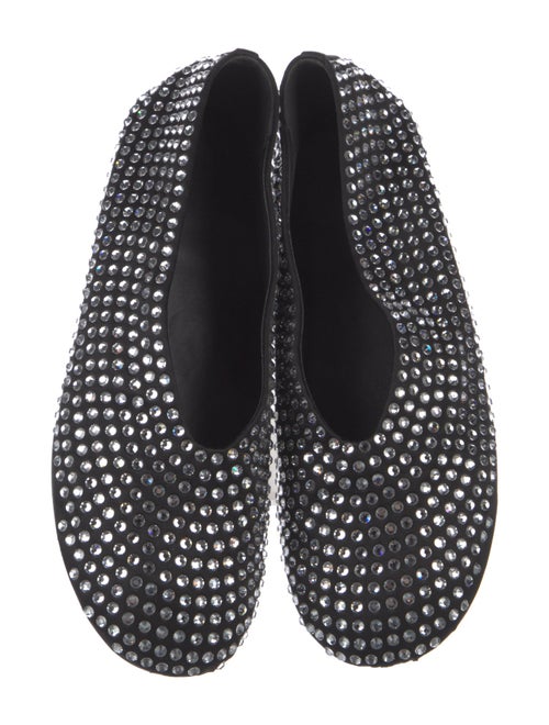 Khaite Crystal Embellishments Ballet Flats