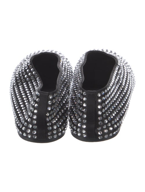 Khaite Crystal Embellishments Ballet Flats