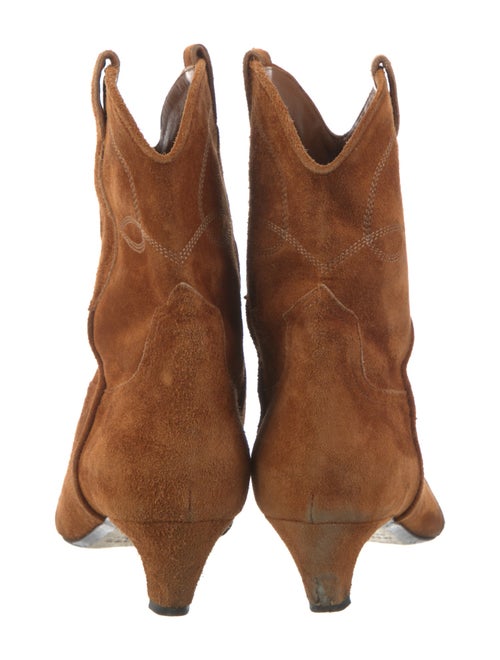 Khaite Suede Western Boots