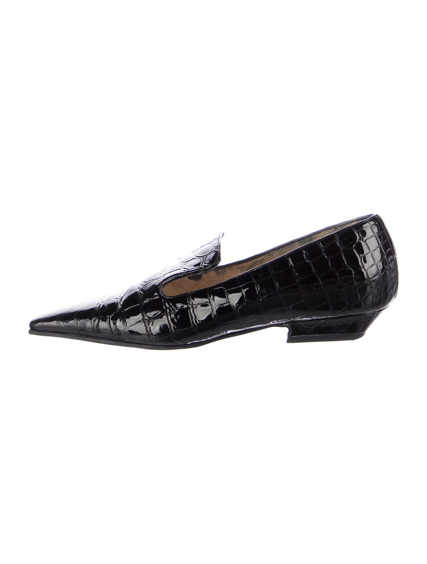 Khaite Alligator Loafers