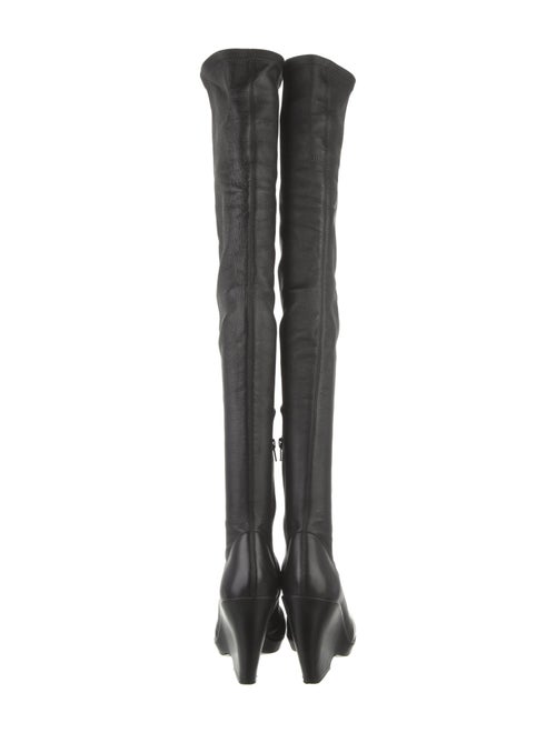 Khaite Leather Sock Boots