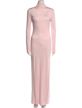 Khaite Turtleneck Long Dress