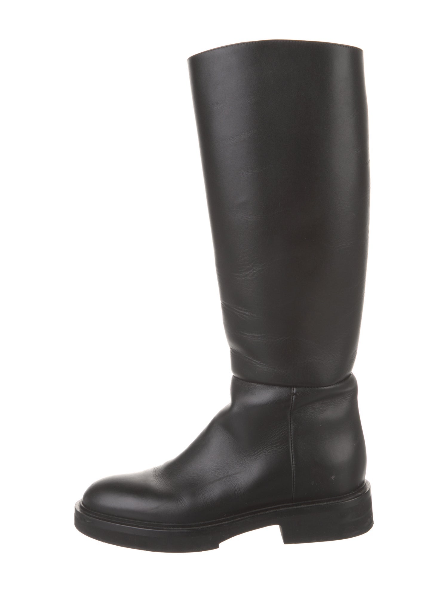 Khaite Leather Riding Boots