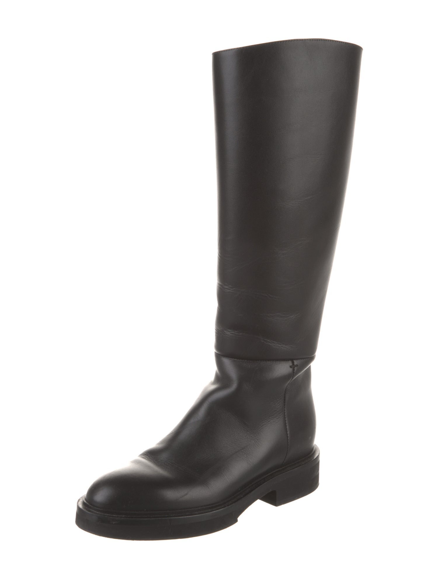 Khaite Leather Riding Boots