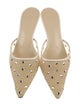 Khaite Mesh Crystal Embellishments Mules