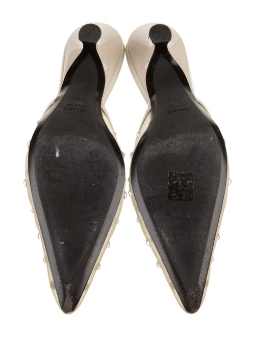 Khaite Mesh Crystal Embellishments Mules