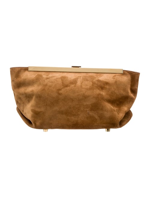 Khaite Suede Clutch