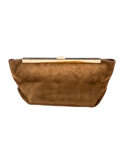 Khaite Suede Clutch