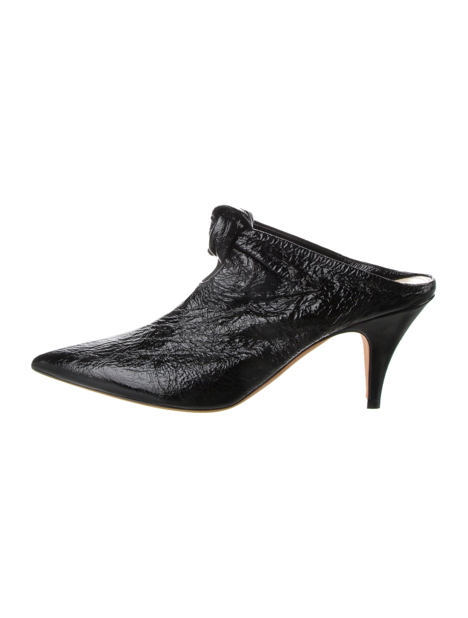Khaite Leather Mules