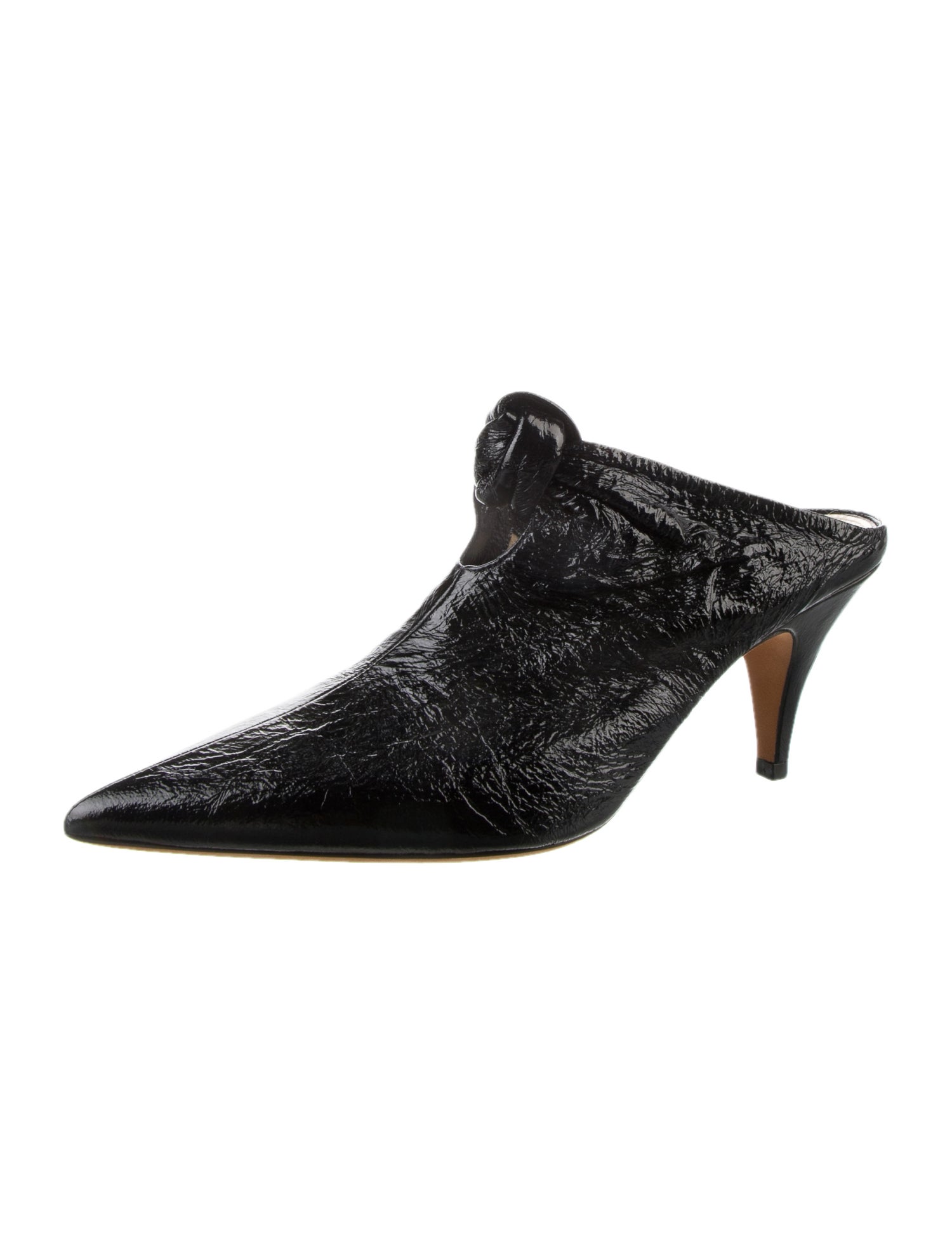 Khaite Leather Mules