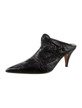 Khaite Leather Mules