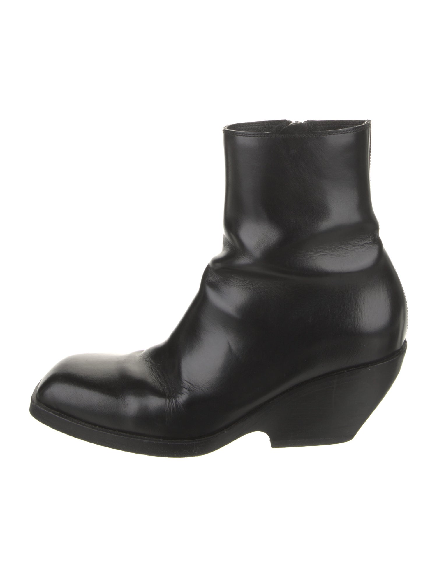 Khaite Leather Combat Boots