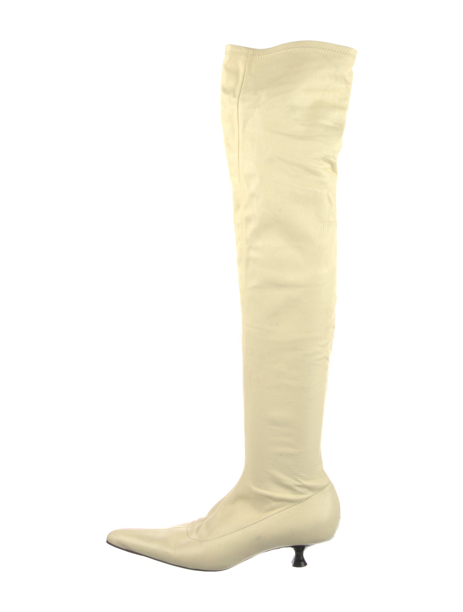 Khaite Leather Sock Boots