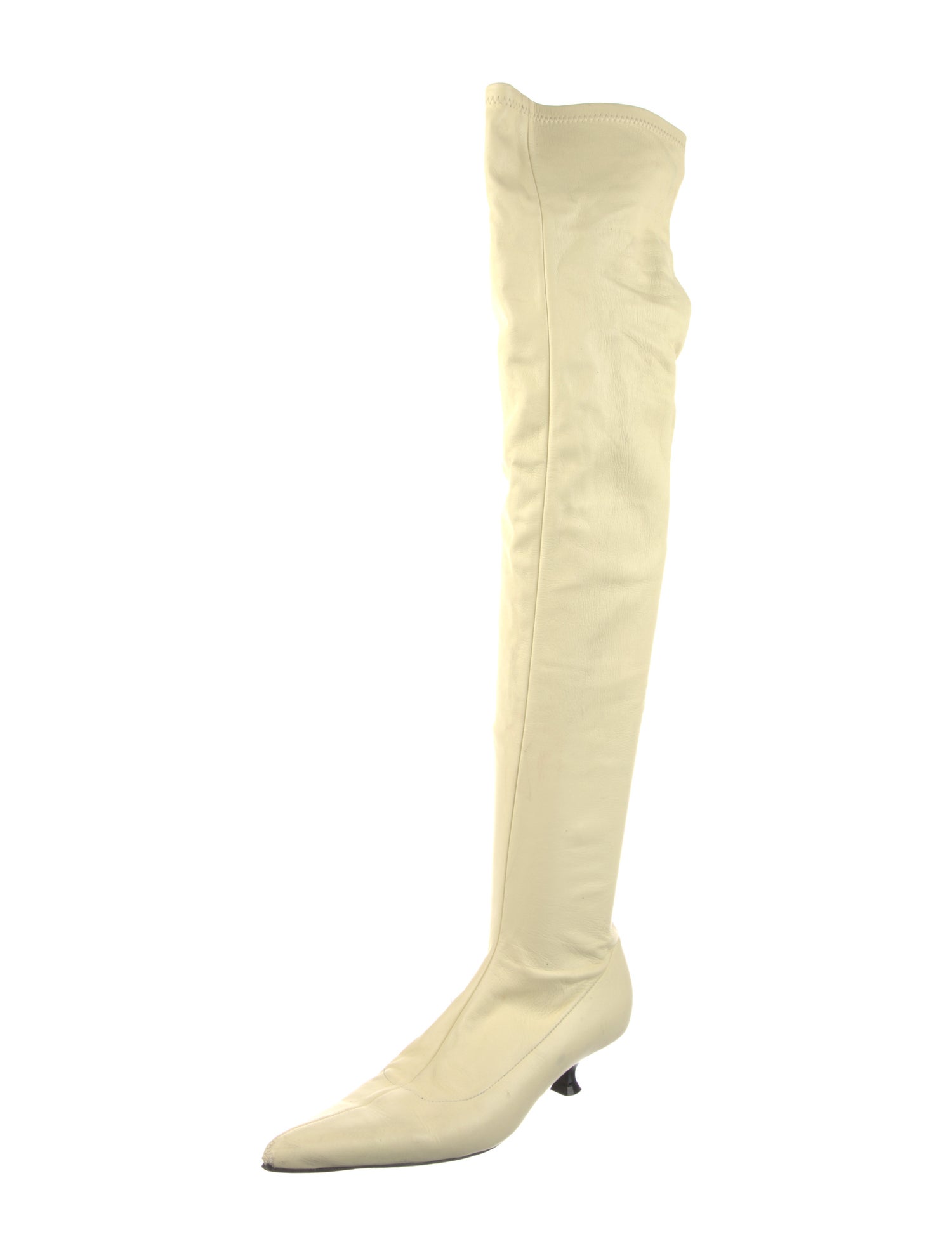 Khaite Leather Sock Boots