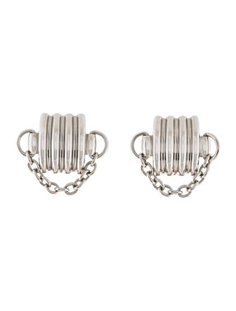Khaite Julius Chain Drop Earrings