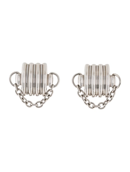 Khaite Julius Chain Drop Earrings