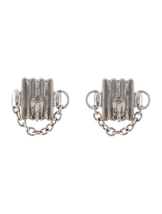 Khaite Julius Chain Drop Earrings