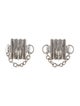 Khaite Julius Chain Drop Earrings