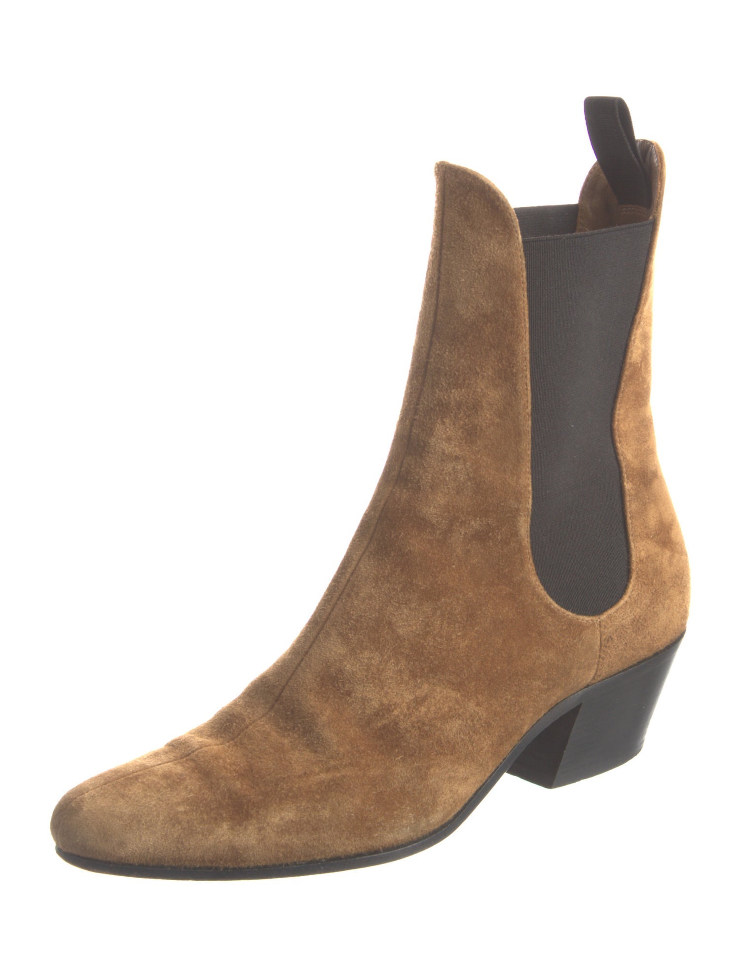 Khaite Suede Chelsea Boots