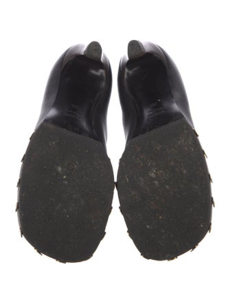 Khaite Leather Studded Accents Sock Boots