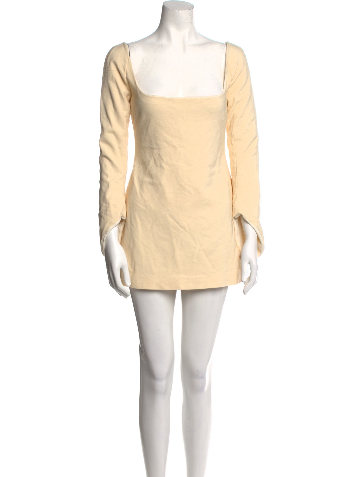 Khaite Virgin Wool Mini Dress