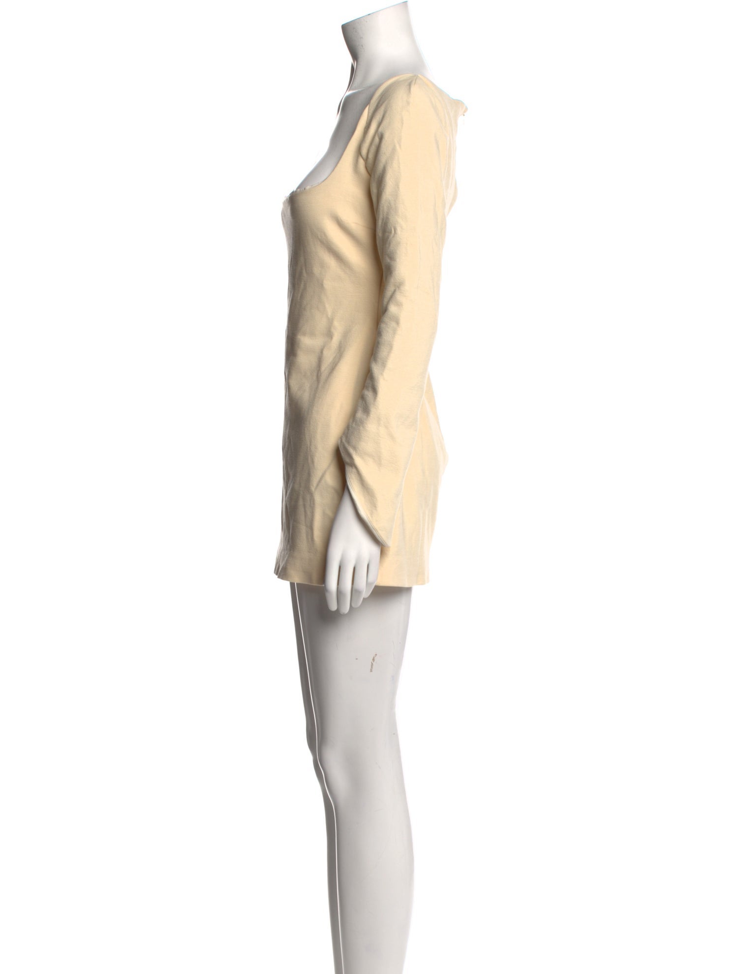 Khaite Virgin Wool Mini Dress