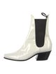 Khaite Patent Leather Chelsea Boots