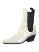 Khaite Patent Leather Chelsea Boots