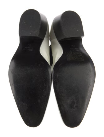 Khaite Patent Leather Chelsea Boots