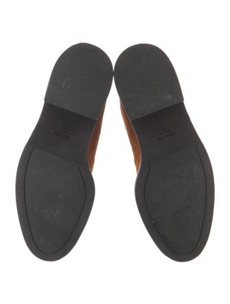 Khaite Suede Combat Boots