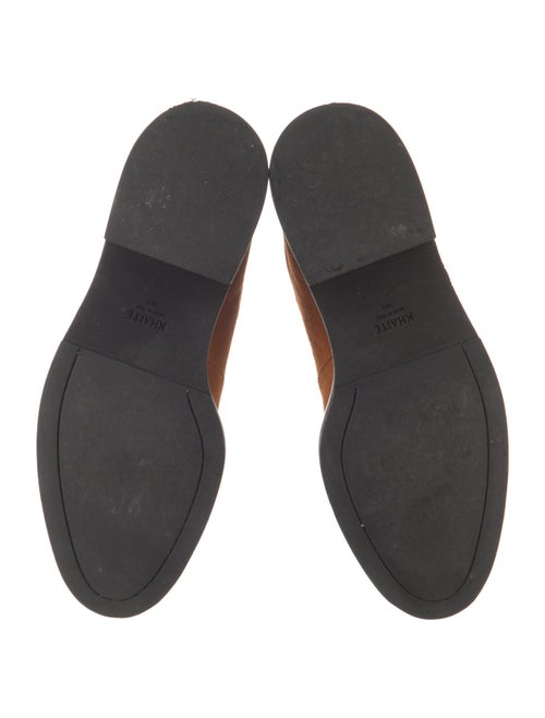 Khaite Suede Combat Boots