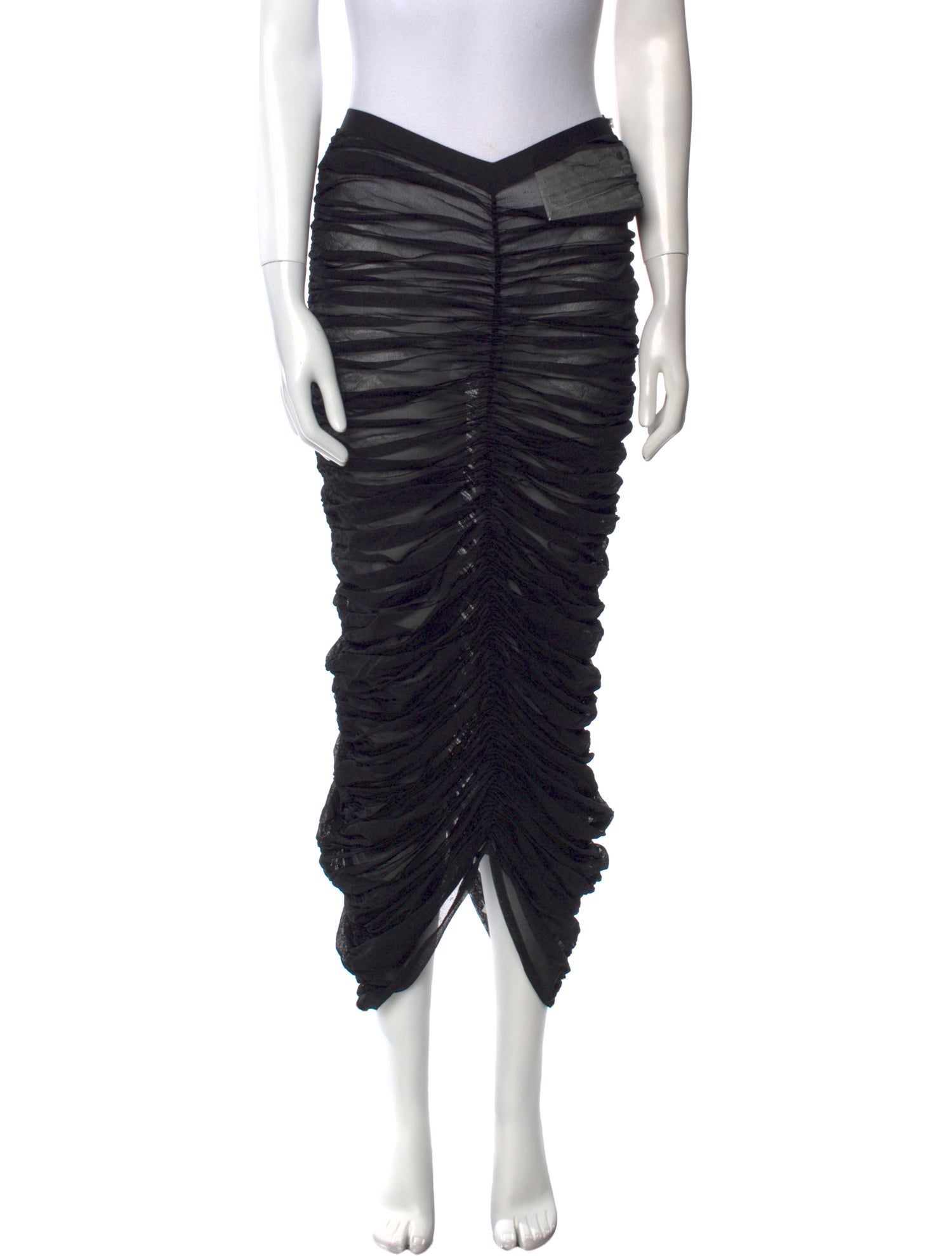 Khaite Silk Knee-Length Skirt w/ Tags