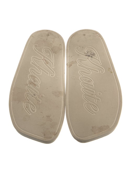 Khaite Rubber Slides