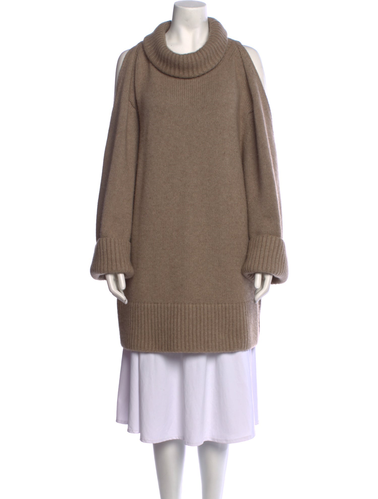 Khaite Cashmere Cowl Neck Sweater