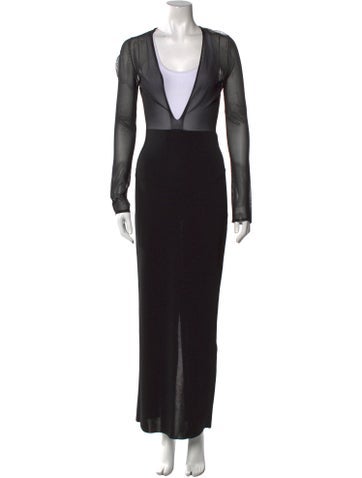 Khaite Dresses V-Neck Long Dress S