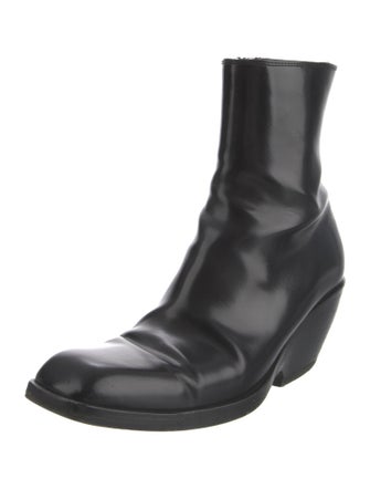 Khaite Leather Sock Boots