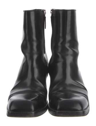 Khaite Leather Sock Boots