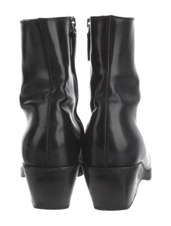 Khaite Leather Sock Boots